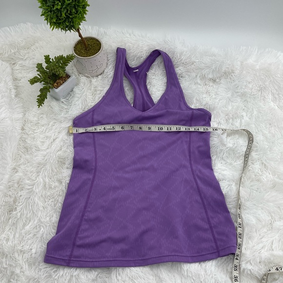 Lucy Purple Athletic Razor Back Tank - Picture 3 of 6